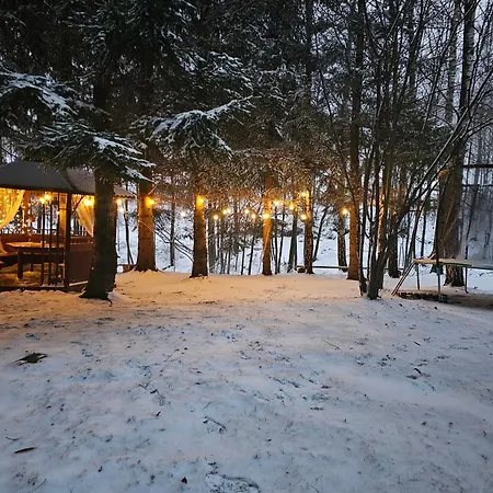 木屋 Nad Potokiem Z Alpakami