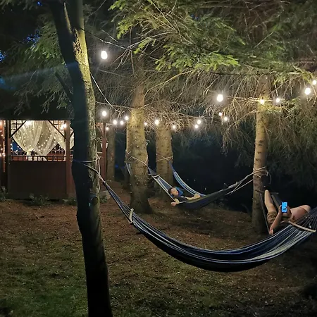 Nad Potokiem Z Alpakami 木屋 *