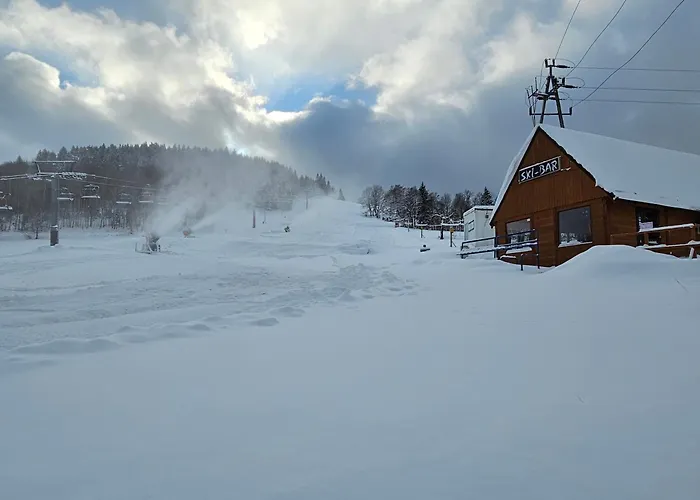 Nad Potokiem Z Alpakami Chalé