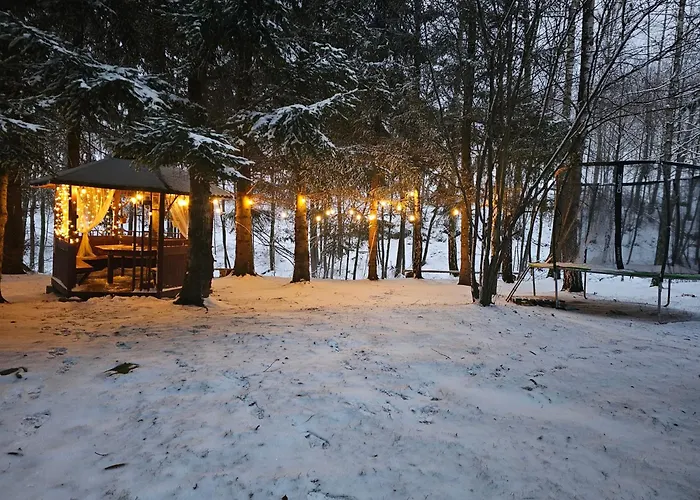 Chalé Nad Potokiem Z Alpakami