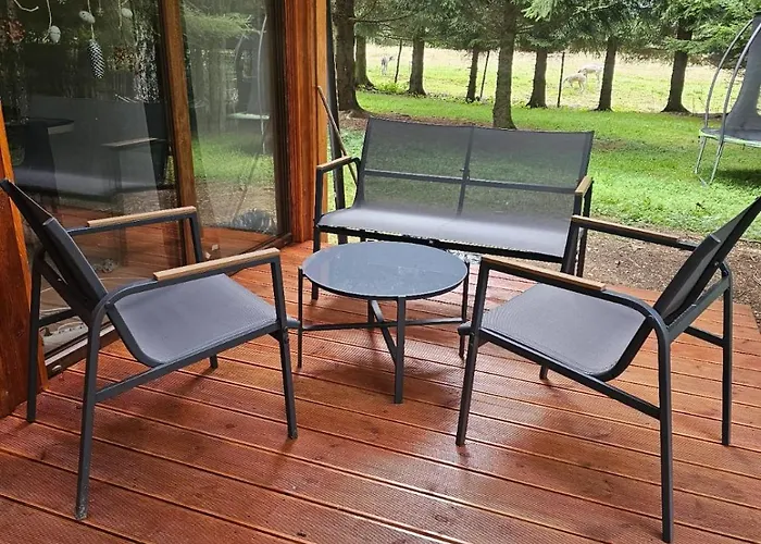 Nad Potokiem Z Alpakami Chalé